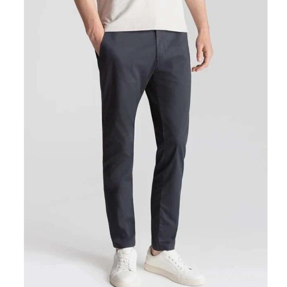 BirdDogs Golf Pants Black Stretch Performance Flat Front Mens 34x32